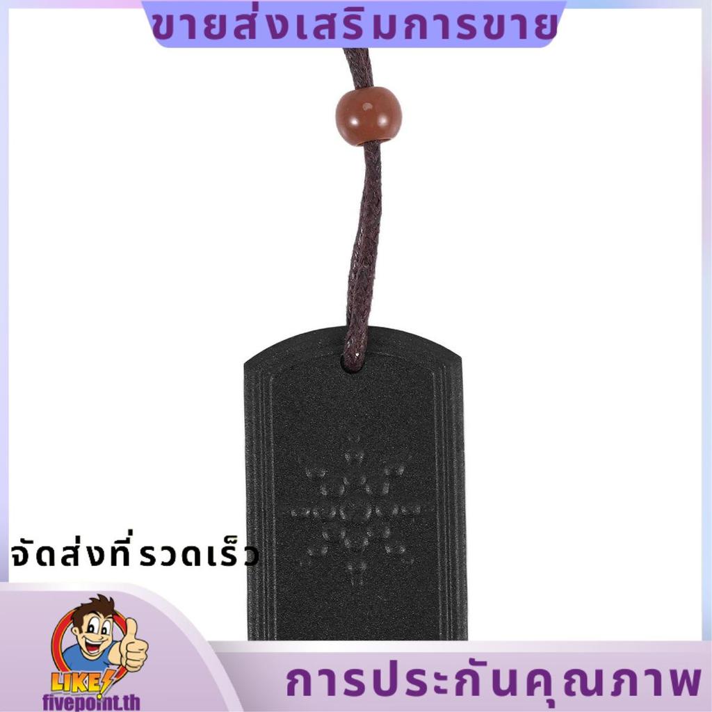Volcanic Rocks จี้สร้อยคอ Anti EMF จี้ป้องกันรังสี Scalar Quantum Bio วิทยาศาสตร์ไอออนลบ fivepointth