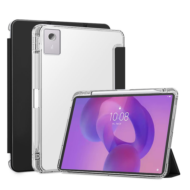 สําหรับ Lenovo Idea Tab Plus 12.1 พร้อมผู้ถือปากกาหนังนุ่มกลับสําหรับ Xiaoxin Pad 12.1 นิ้วกรณี tb36
