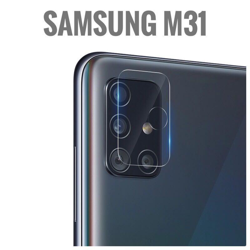 ฟิล์มเลนส์กล้อง For Samsung Galaxy M31 ฟิล์มกระจกเลนส์กล้อง ฟิล์มเรียวมี ปกป้องกล้องถ่ายรูป ฟิล์มกระ