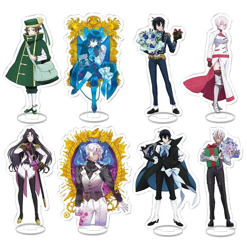 อะนิเมะ Standee Memoirs of Vanitas The Case Study of Vanitas mica โมเดลสําหรับตกแต่งโต๊ะศึกษา Noé Va