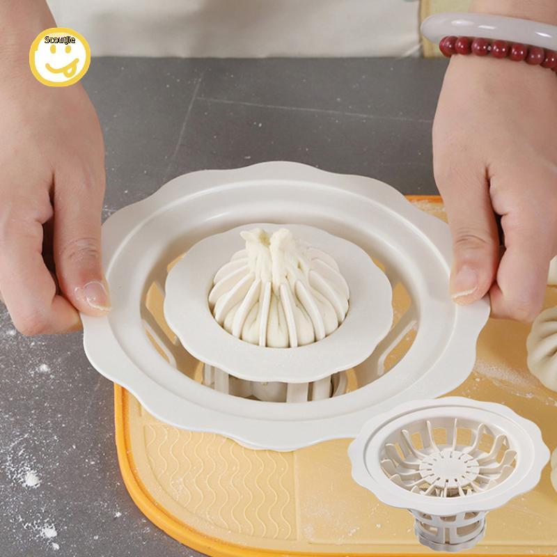 ScoutJie ดอกไม้รูป Baozi ทํา Mould สะดวก Fast Easy Fall โฮมเมด Dumpling Bao Siu Mai เครื่องสําหรับ D