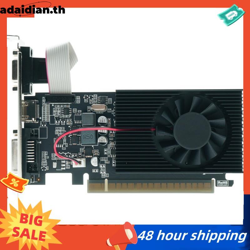 GT730 4GB กราฟิกการ์ด GT730 DDR3 128Bit GDDR3 กราฟิกการ์ด - รองรับเอาต์พุต DVI และ VGA