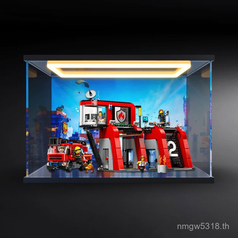 กลับไปที่ฮุนได หัว 60414โคมไฟสถานีดับเพลิงอาคารบล็อกเมืองสูงชุดอะคริลิรุ่นกล่องเก็บประเภทเหมาะสําหรั