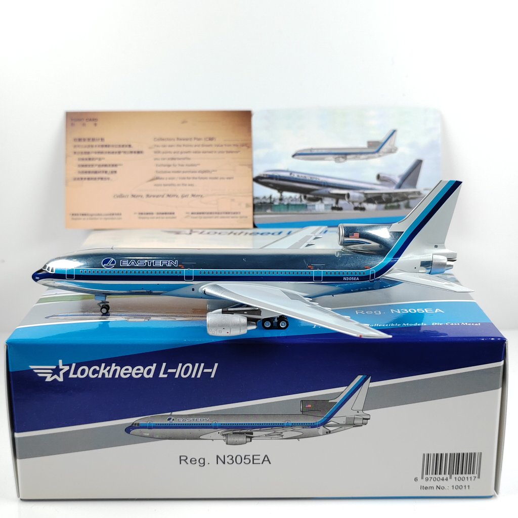 NG รุ่น 10011 1: 400 American Oriental Airlines L-1011 N305EA รุ่นโลหะผสม