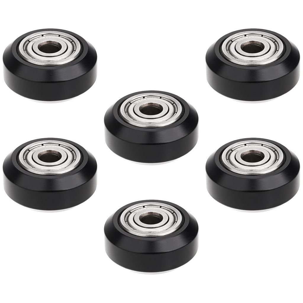 6pcs เครื่องพิมพ์ลูกกลิ้งชุดสําหรับ ELEGOO Neptune 4 /4Pro/3 Max 3D เครื่องพิมพ์,เปลี่ยนแบริ่งสําหรั