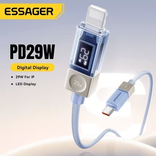 Essager สายชาร์จเร็ว Type-C to iP 29W PD Fast Charging Data Cable สายชาร์จสายเคเบิล,ชาร์จเร็ว สายชาร์จเร็ว A14