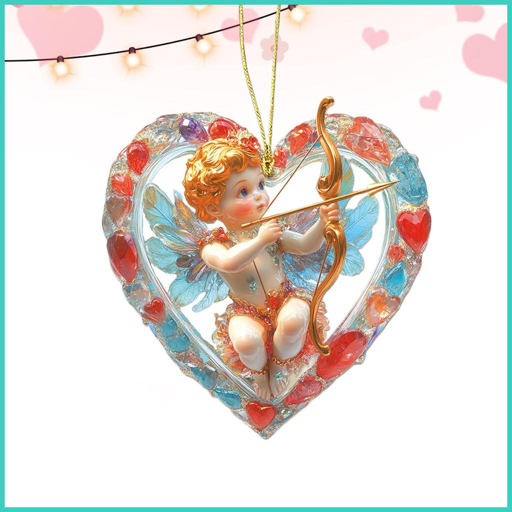 Love Angel เครื่องประดับรถ Angel เครื่องประดับน่ารักน่ารัก Angel จี้ Creative Romatic Angel ตกแต่งสํ