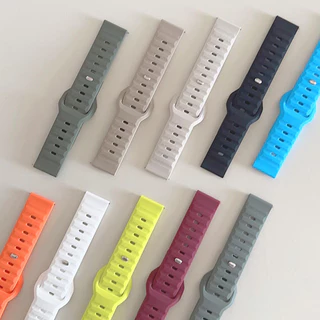 สายรัดกีฬาซิลิโคนขนาด 20 มม. 22 มม. for Samsung Galaxy Watch FE 7 6 5 4 40มม. 44มม./Huawei/Amazfit/Garmin/Xiaomi