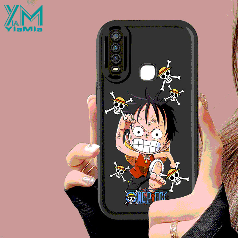 YiaMia Monkey D LuffyปลอกสําหรับVIVO Y17 Y15 Y12 Y11 1901 1902 1904 1906 Y17S Y16 Y19 Y95 Y93 Y91 Y9