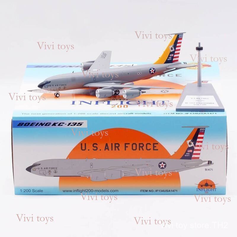 {{Vivi toys }}  Inflight 100/200 KC-135T/R US Air Force Fueling Machine Alloy Model 59-1471  360320 