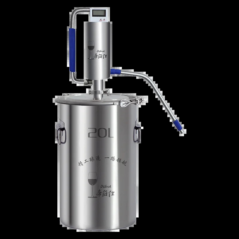 20L Moonshine Distiller Brewing แอลกอฮอล์ Mashine บ้าน Brewing สุราบรั่นดี Bodka Distiller, Comprise