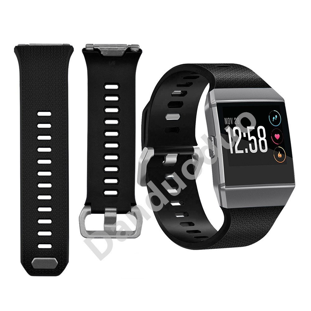2 ชิ้นเปลี่ยนสายรัดข้อมือ Fitbit Ionic สําหรับสมาร์ทวอทช์ Fitbit Ionic