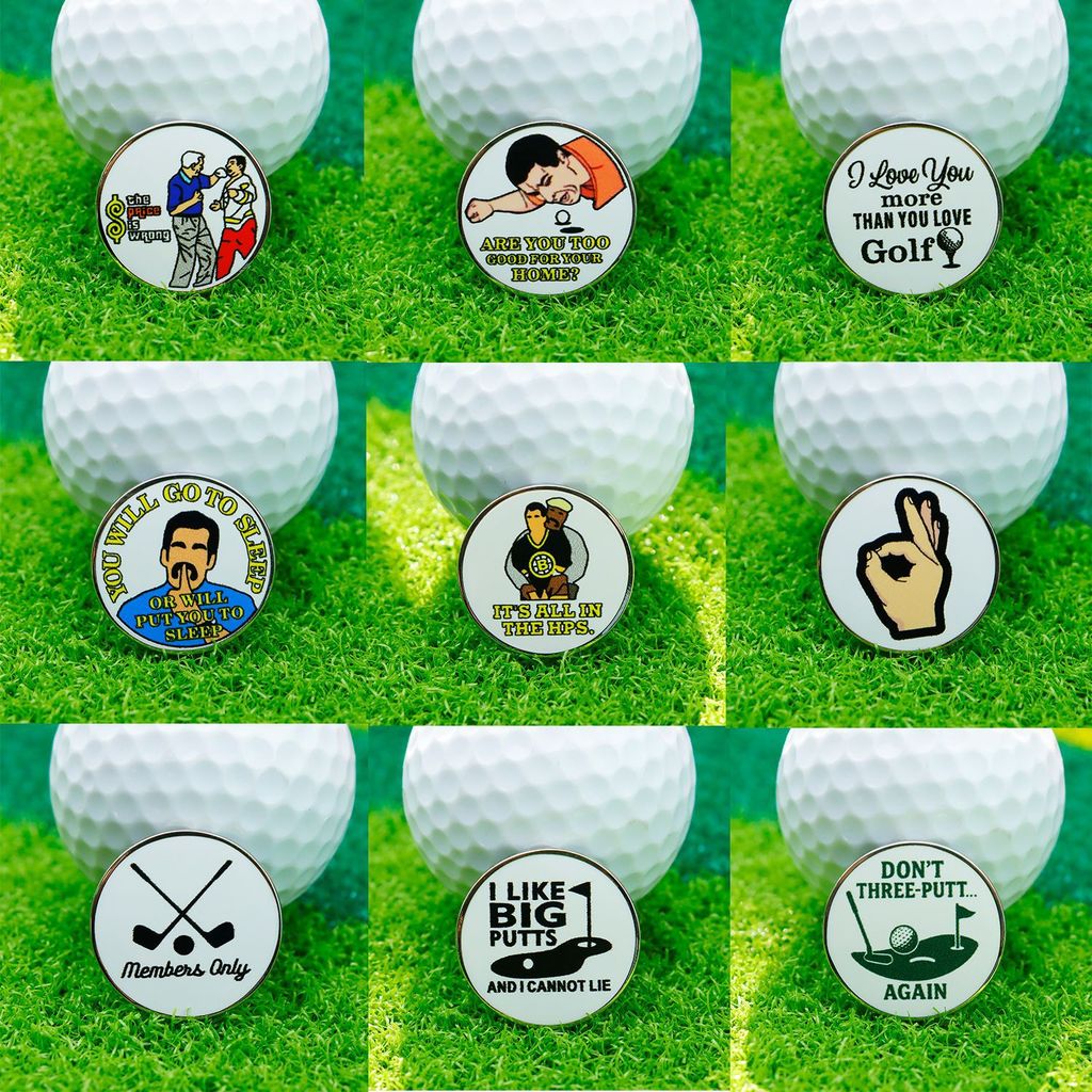 Golf Hat Clip Mark Ball Position Marker Magnetic Green Ball Marker Golf Accessories MY6P