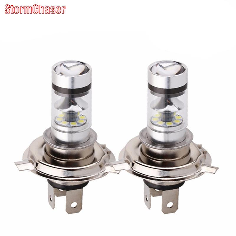 [Storm-t] H4 100W 20LED Bulb Hi/Lo Beam HID 6000K ไฟหน้ารถจักรยานยนต์สีขาวกําลังสูง