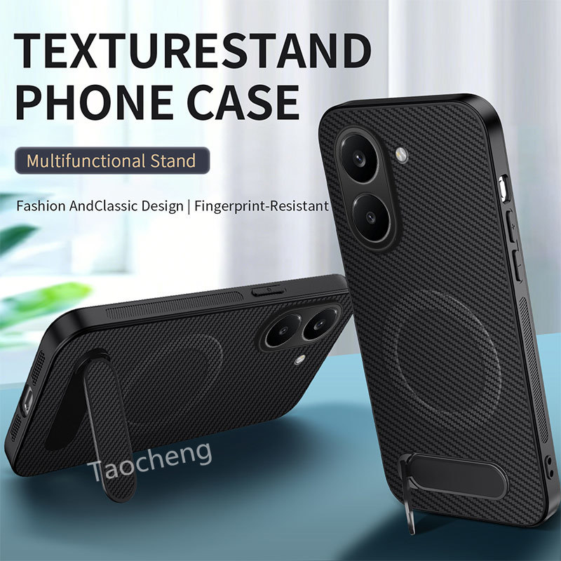 เคสโทรศัพท์สําหรับ Poco X8 Pro Max X8Pro 5G 2026 ปลอก AG Frosted Soft TPU + PC กรอบ Matte กันกระแทกผู้ถือแหวนแม่เหล็กปกหลัง – โปรปัง