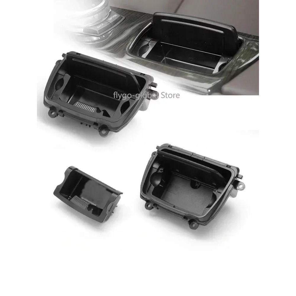 1ชิ้นด้านหน้าคอนโซลกลางที่เขี่ยบุหรี่กล่องประกอบ 51169206347 สําหรับ BMW 5 Series F10 F11 F18 2010-2