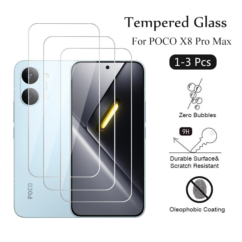 POCO X8 Pro Max ป้องกันหน้าจอสําหรับ POCO X8 Pro X7 Pro M7 Plus Pro C85X C85 C71 C75 M7 F8 F7 Ultra 
