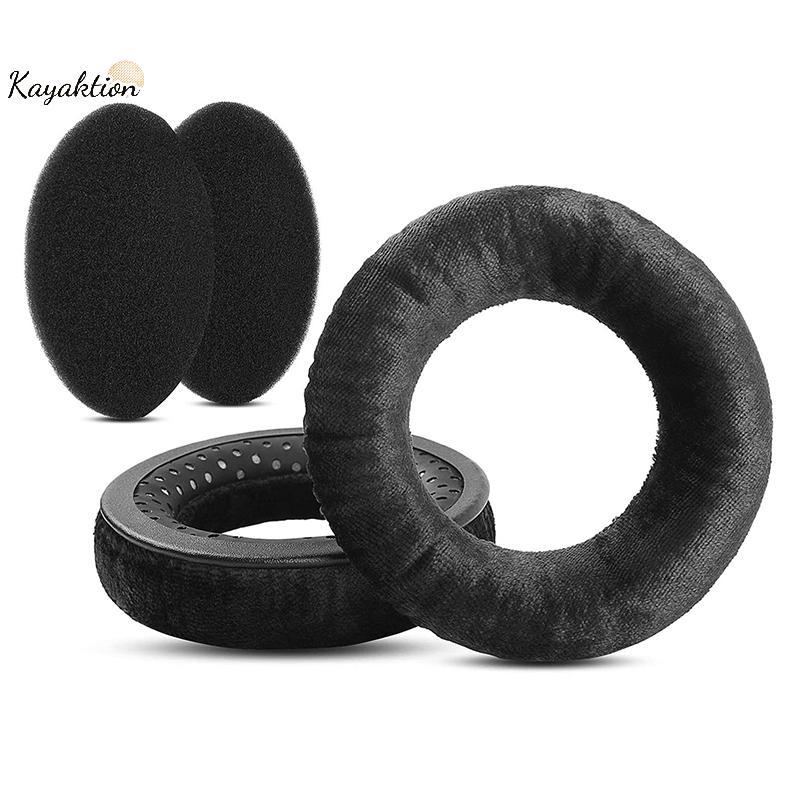 Kayaktion 1PCS เปลี่ยนแผ่นรองหูฟังแผ่นรองหูฟังแผ่นรองหูฟัง Earpad ใช้งานร่วมกับ Beyerdynamic DT990 /
