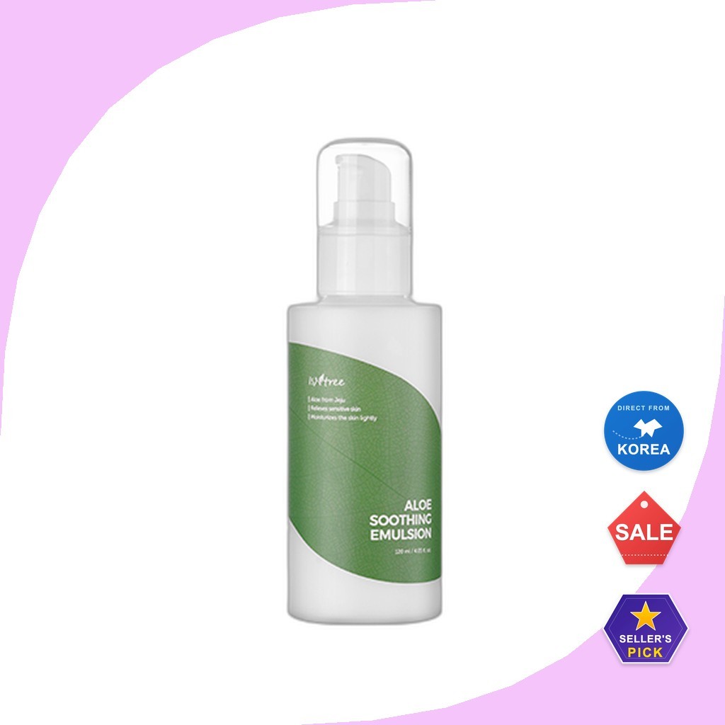 [isntree] Aloe Soothing Emulsion 120ml / อิมัลชั่นเกาหลี / สูตรบางเบา / ของแท้ 100% โดย Studio Seoul