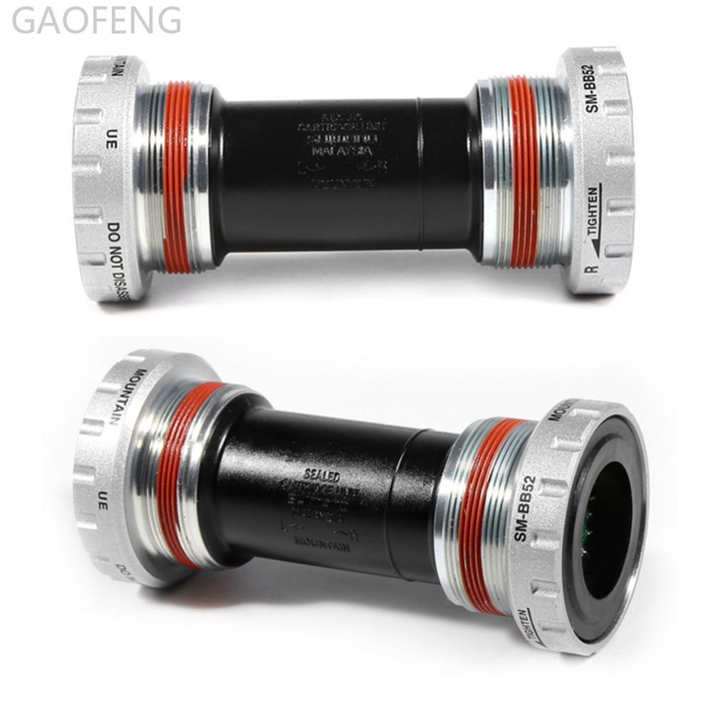 GAOFENG Shimano Deore จักรยานเสือภูเขาวงเล็บด้านล่าง SM-BB52 MT500 XT MT800 MT801 Hollowtech 68 73 M