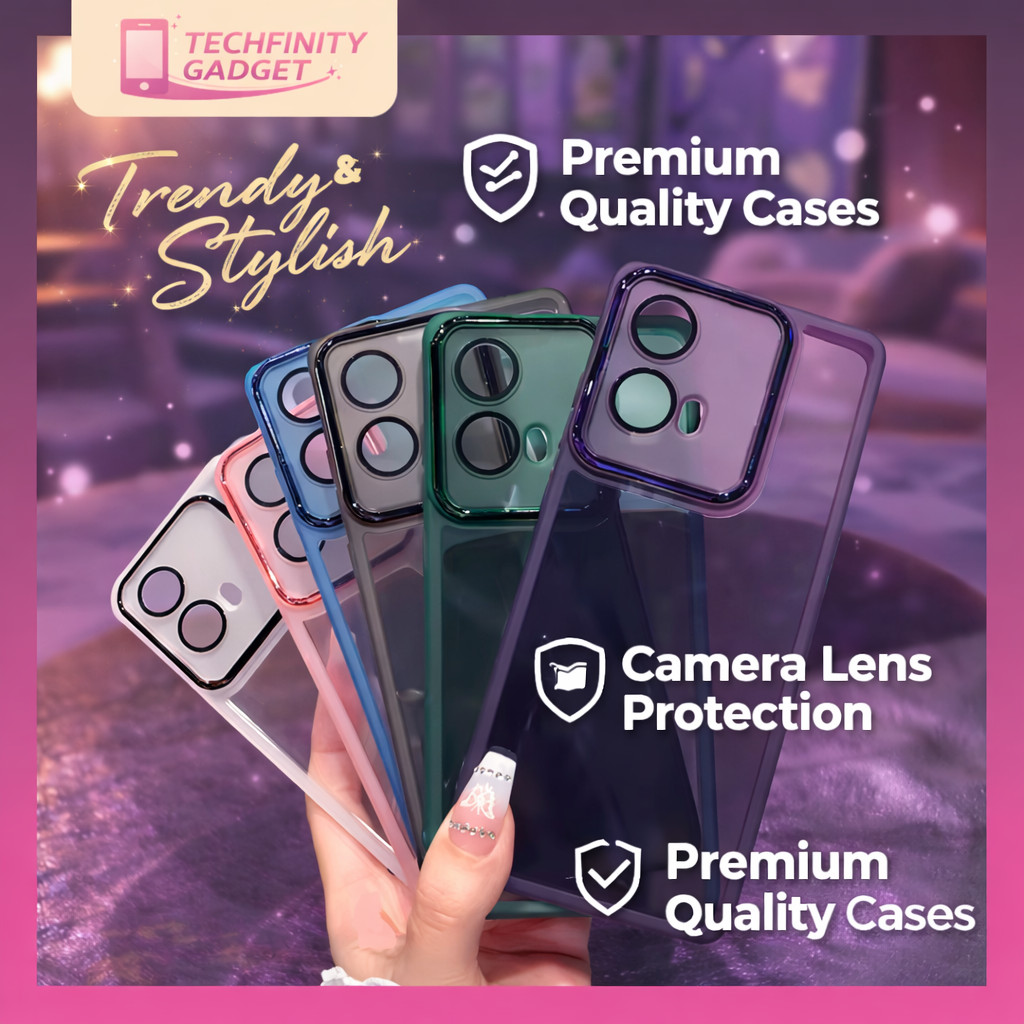 เคส Vivo V9 Luxury Lens Protect Color