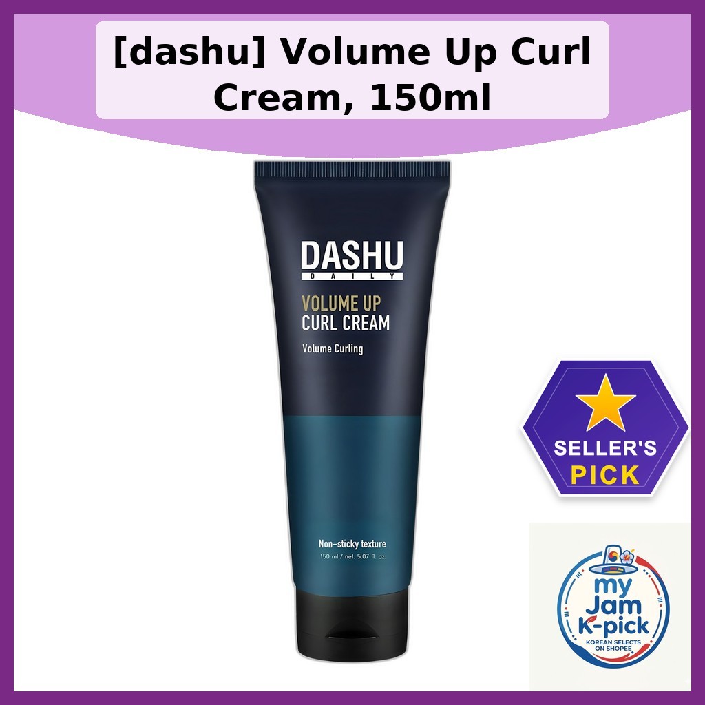 [dashu] Volume Up Curl Cream, 150ml / Korean Curl Cream / Volume Boost