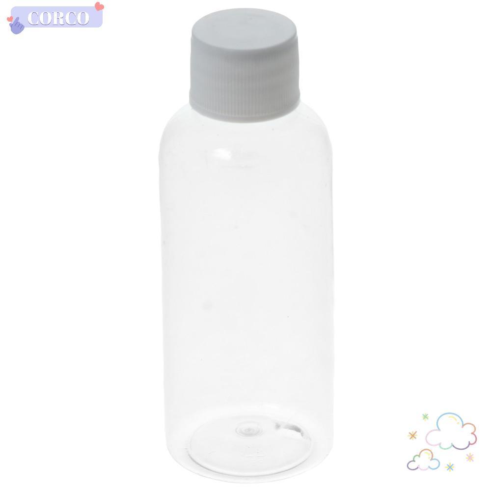 CORCO 10 ชิ้น Ginger Shot ขวด Freezable 60ml พร้อมหมวก Wellness Juice Shot ภาชนะพลาสติก