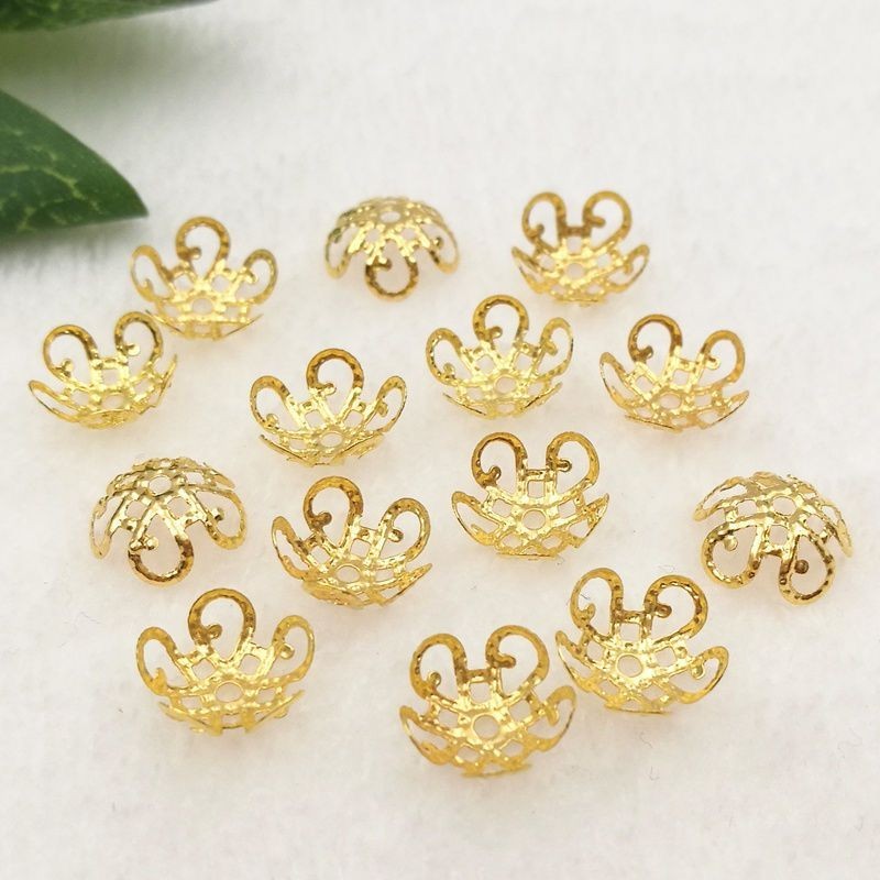 ลูกปัดดอกไม้ spacer ลูกปัดลาก 10mm handmade diy ha ดอกไม้ลูกปัด spacer ลูกปัดลาก 10mm handmade diy h