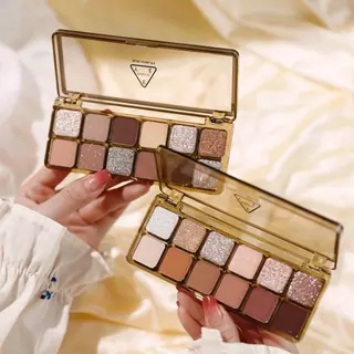 my-shop:พาเลตตา 12 สี บลัชออน+ไฮไลต์+เฉดดิ้ง จบในตลับเดียว พีชชมพู บ๊วยหวาน ยีนส์วินเทจ ครบทุกลุค ติดทน