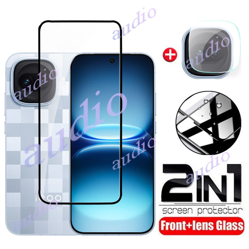 IQOO 15R 5G 2in1 กระจกนิรภัยฟิล์มสําหรับ vivo iQOO 15R 15 R iQOO15R 5G 2026 ป้องกันหน้าจอ Soft HD เล