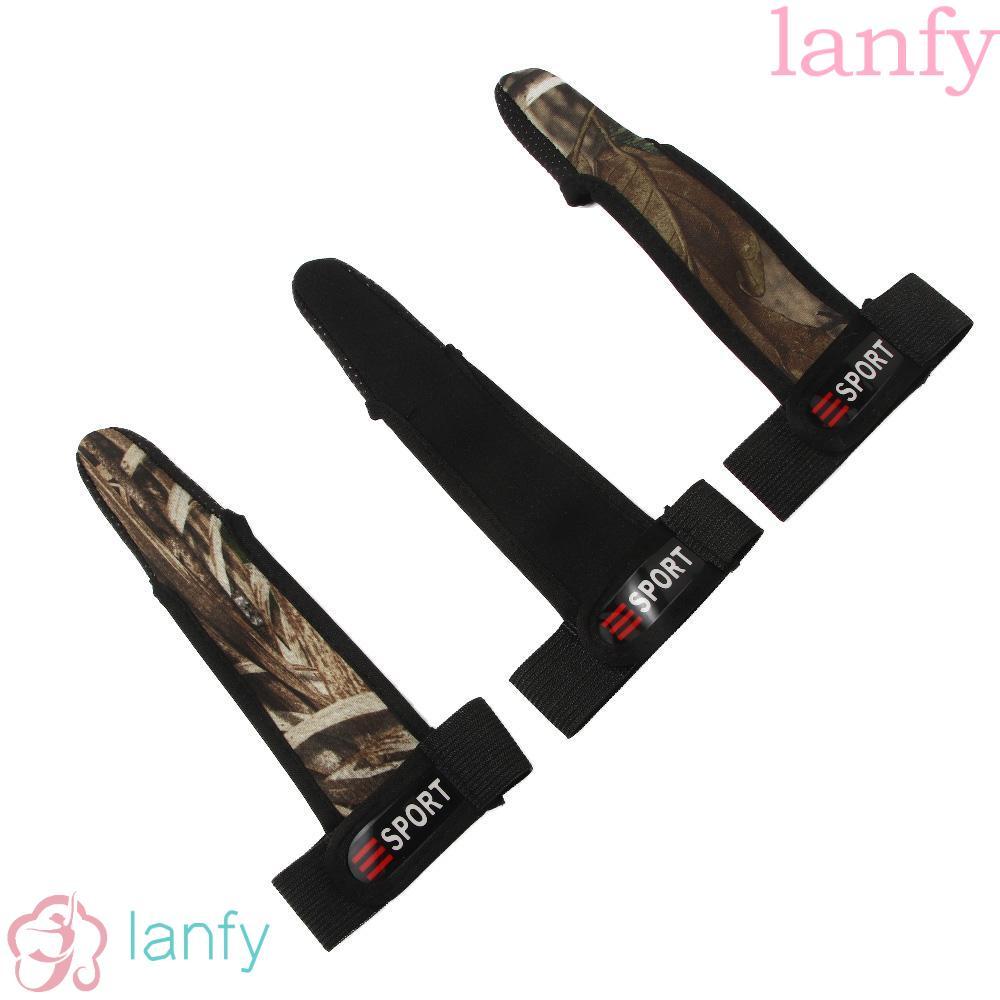 Lanfy ถุงมือตกปลาแบบลื่น สำหรับ Surfcasting ออกแบบเพื่อปกป้องนิ้วและให้ความสะดวกในการใช้งาน