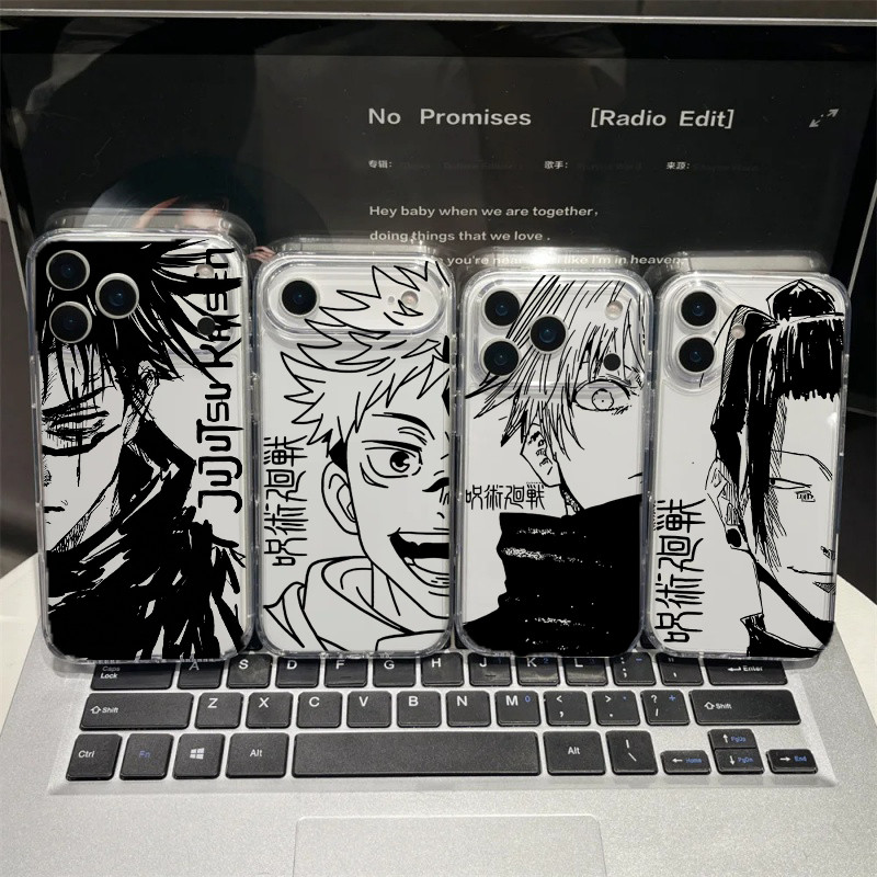 อะนิเมะ Jujutsu Kaisen Gojo Satoru Ryomen Sukuna สําหรับ Xiaomi Redmi หมายเหตุ 11 10S 11S 9S 9 Pro M