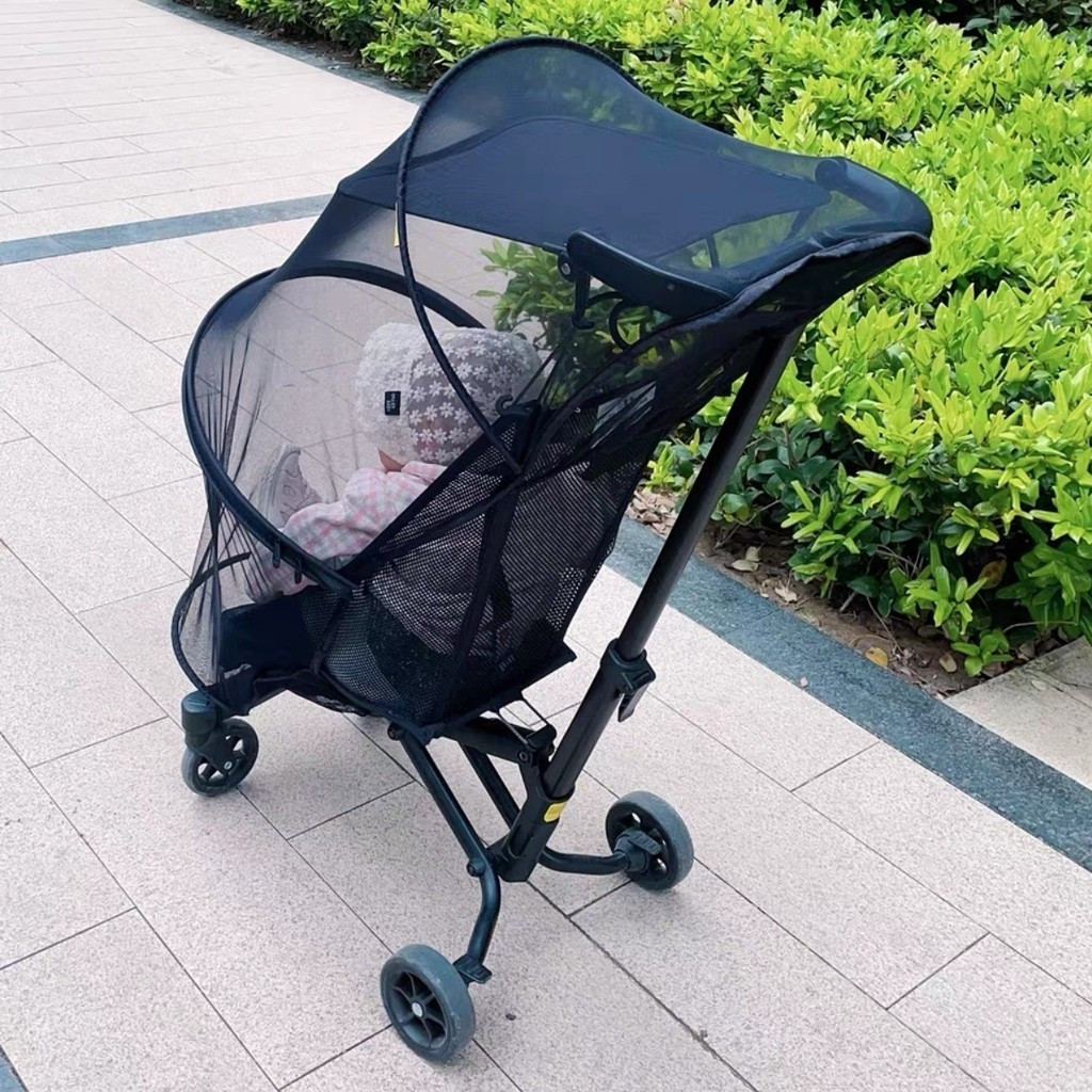 Maruya T2 Little Tiger t18 อุปกรณ์เสริมกระเป๋ารถ Universal รถเข็นเด็ก Simple รถเข็นเด็กมุ้งกันยุงสุท