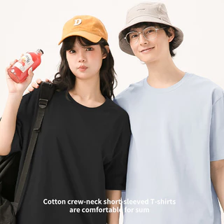 เสื้อยืดผ้าฝ้ายคอกลม GENIO LAMODE ระบายอากาศได้ดี เหมาะสำหรับฤดูร้อน
