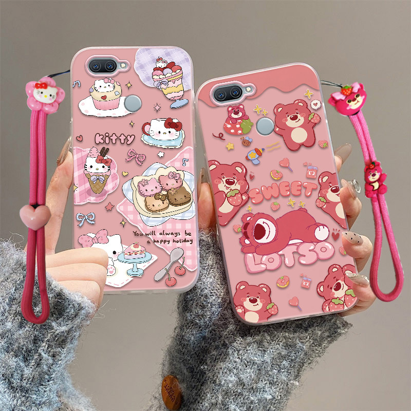 เคส oppo a5s เคส oppo a7 a12 a12s เคสโทรศัพท์ป้องกันการตกน่ารัก