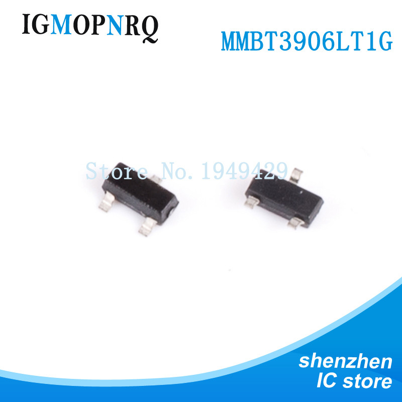 100PCS MMBT3906 MMBT3904 MMBT4401 MMBT5401 MMBT5551 MMBTA42 MMBTA92 SOT-23 ทรานซิสเตอร์ใหม่และต้นฉบั