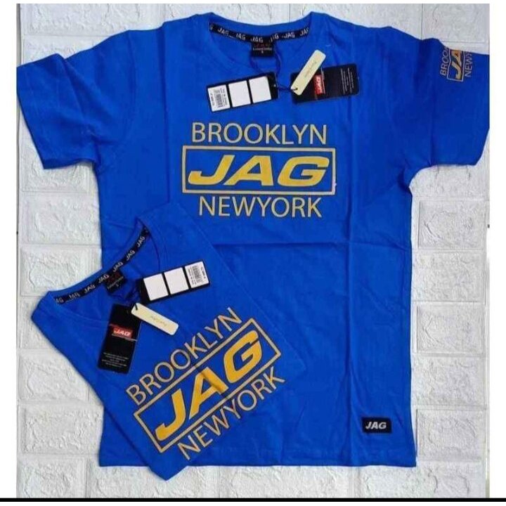 เสื้อยืดผู้ชายแบรนด์โอเวอร์รัน (JAG)
