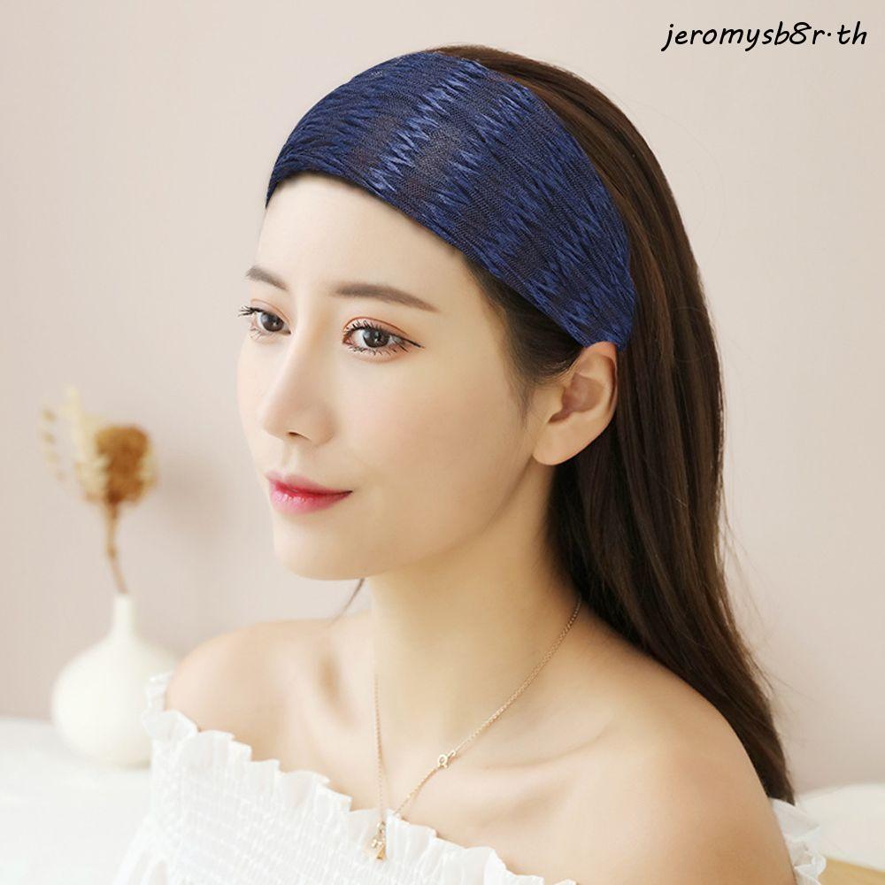 ที่คาดผมสไตล์เกาหลี ออกแบบเรียบง่ายสีทึบ ขอบกว้าง พร้อมสายหูฟัง เป็นของขวัญสำหรับแม่