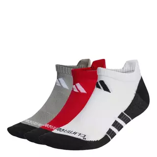 adidas Gym & Training ถุงเท้าโลว์คัท Performance CLIMACOOL แบบบางและเบา (3 คู่) Unisex สีแดง KD1777