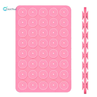 แผ่นซิลิโคนแปะมือถือ ไม่ต้องใช้กาว Silicone Suction Phone Case แผ่นซิลิโคนดูดอเนกประสงค์ ดูดติดโทรศัพท์ได้สองด้าน