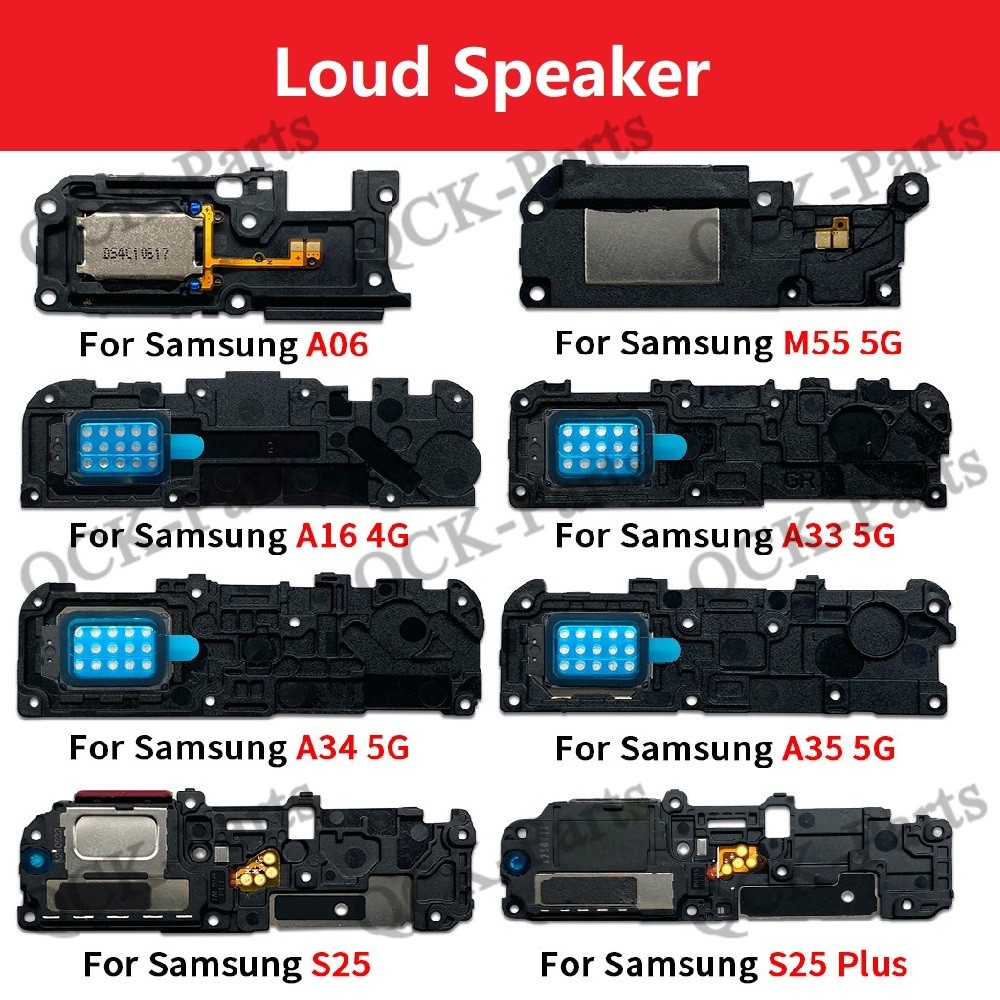 ลําโพง Buzzer Ringer สําหรับ Samsung S25 Plus A05S A06 A16 A24 A33 A34 A35 A55 M15 M34 M53 M55 M62 5G