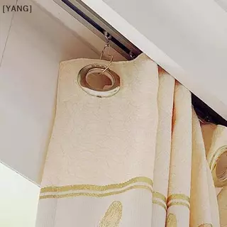 [YANG] 10/20pcs ผ้าม่านเปิดมะระแหวน Carabiner พวงกุญแจคลิปผ้าม่านหน้าต่าง Hook Bath ผ้าม่าน Rods Clamp อุปกรณ์เสริม null