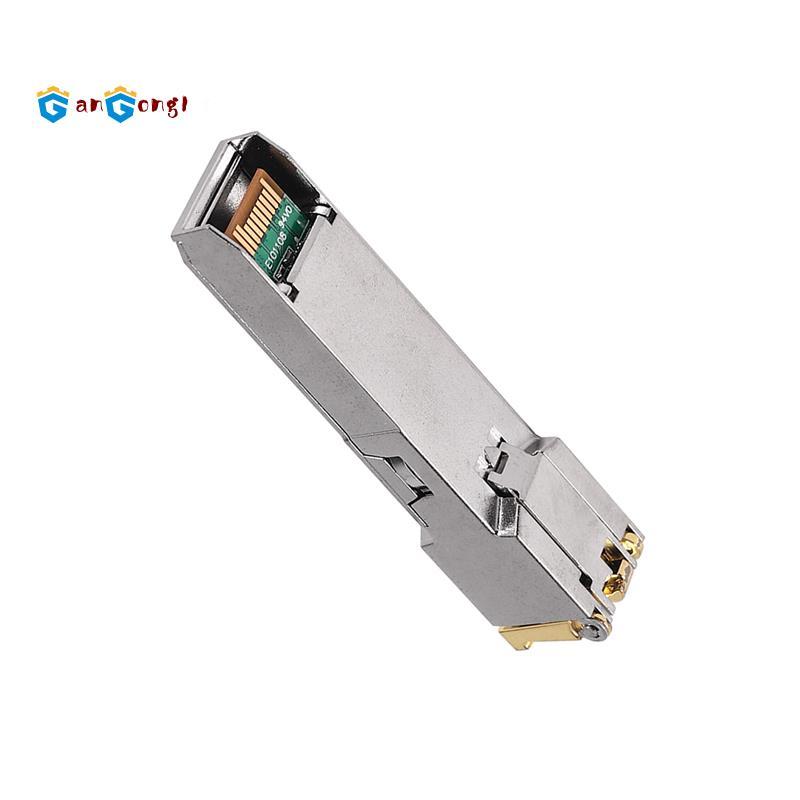 [gangong1]Gigabit RJ45 SFP Module 10/100/1000Mbps SFP Copper RJ45 SFP Transceiver Gigabit Ethernet S