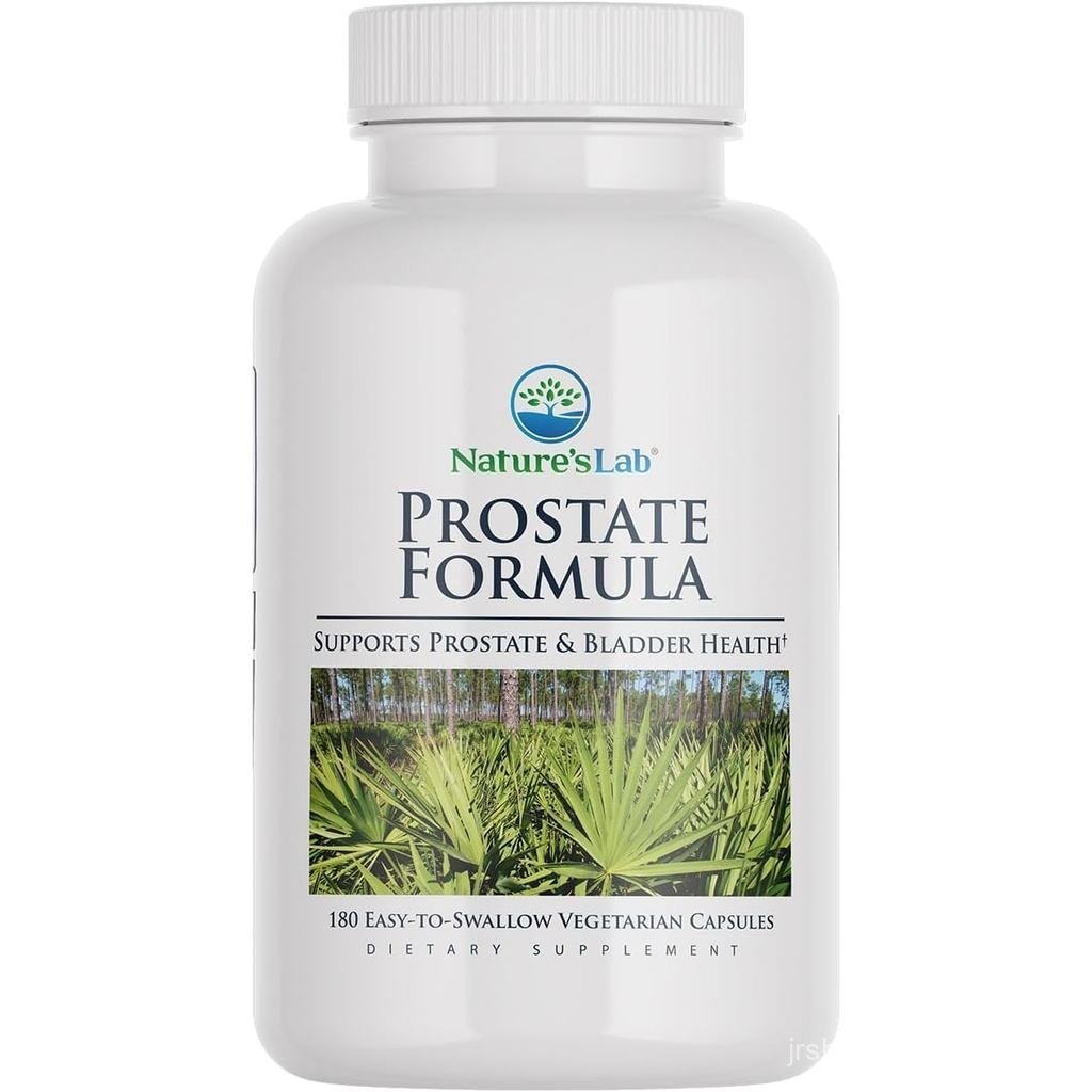 Natures Lab Prostate Formula - รองรับต่อมลูกหมากและสุขภาพกระเพาะปัสสาวะ - 180 แคปซูล