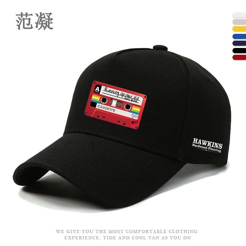 หมวกเบสบอลแบบปรับได้สำหรับผู้ชายและผู้หญิง จากผ้าฝ้าย แรงบันดาลใจจากซีรีย์ American Horror Story