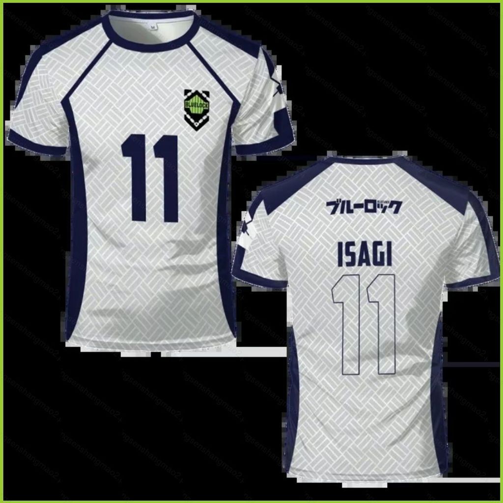 Jersey Ani-Anime Barou Isagi Nagi รหัส 13, 3, 5, 7, 1, 9 เสื้อยืดแขนสั้น PS2 ฤดูร้อน