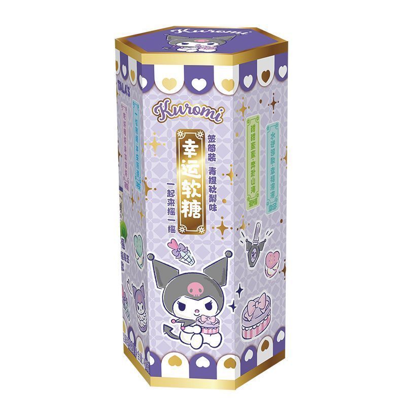 HelloKitty Sanrio Marshmallow Melody จัดส่งฟรี Shake Lucky Lottery 48g Kuromi Cinnamon Dog 1.7.5