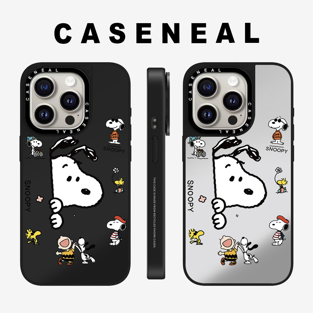 Drop proof CASENEALเคสโทรศัพท์สําหรับiPhone 17ProMax 17pro 17 air 16promax 16 15promax 15 14promax 13 13promax hard Caseน่ารักSnoopy 12 12PromaxกรณีiPhone 11กรณีคุณภาพสูง