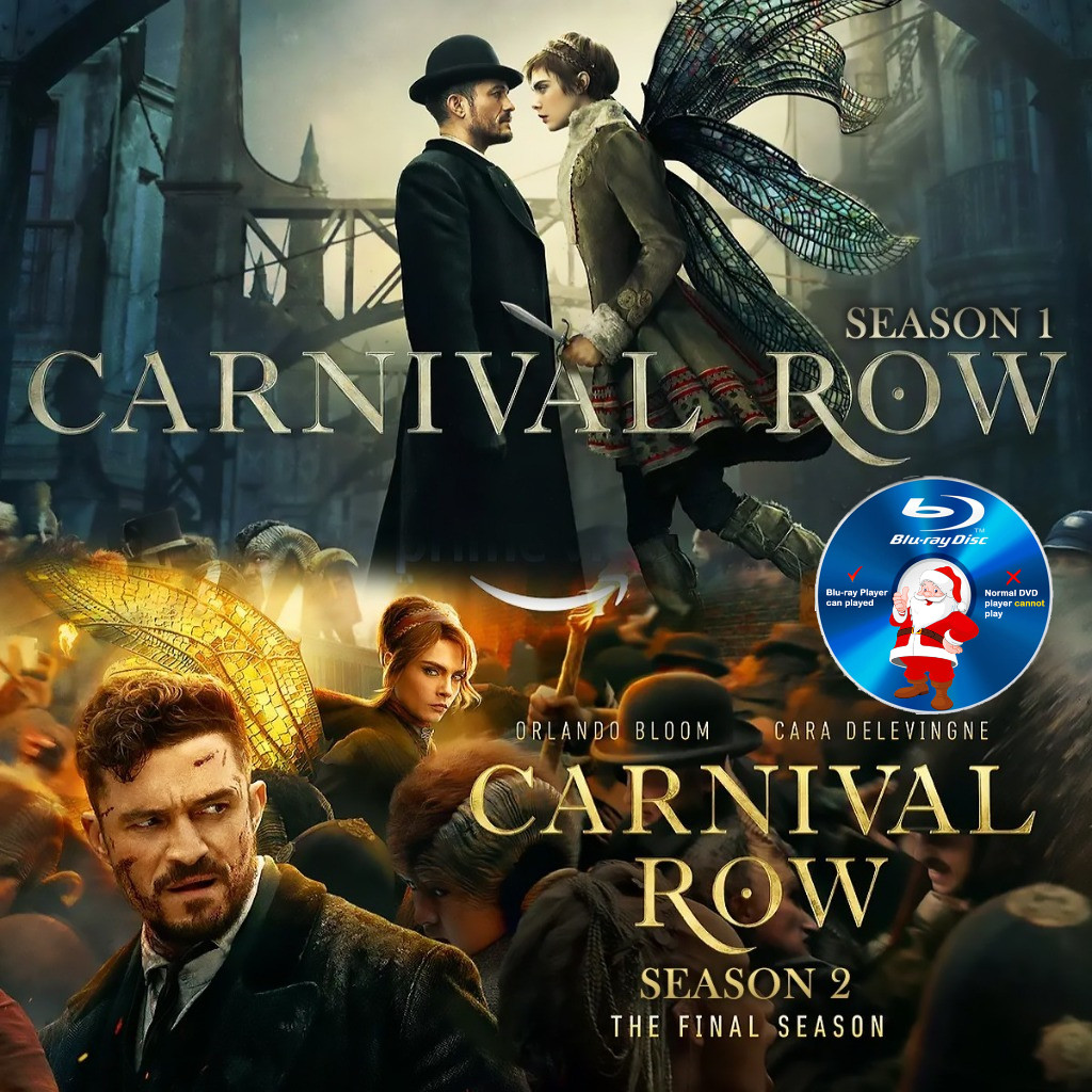 E-BLURAY TV SERIES CARNIVAL ROW COLLECTION Orlando Bloom Cara Delevingne