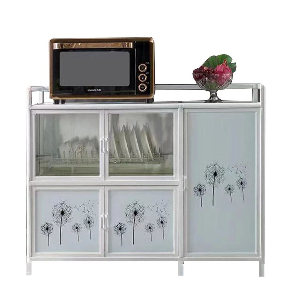 GlobalHouse CLOSE ตู้อเนกประสงค์อลูมิเนียม 97x38x83 ซม. AURA WHITE